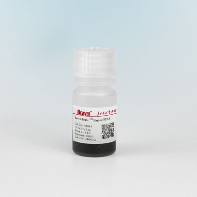 Agarose DEAE تنقية البروتين بالخرز المغناطيسي 30-150 ميكرومتر 10٪ نسبة الحجم 5 مل